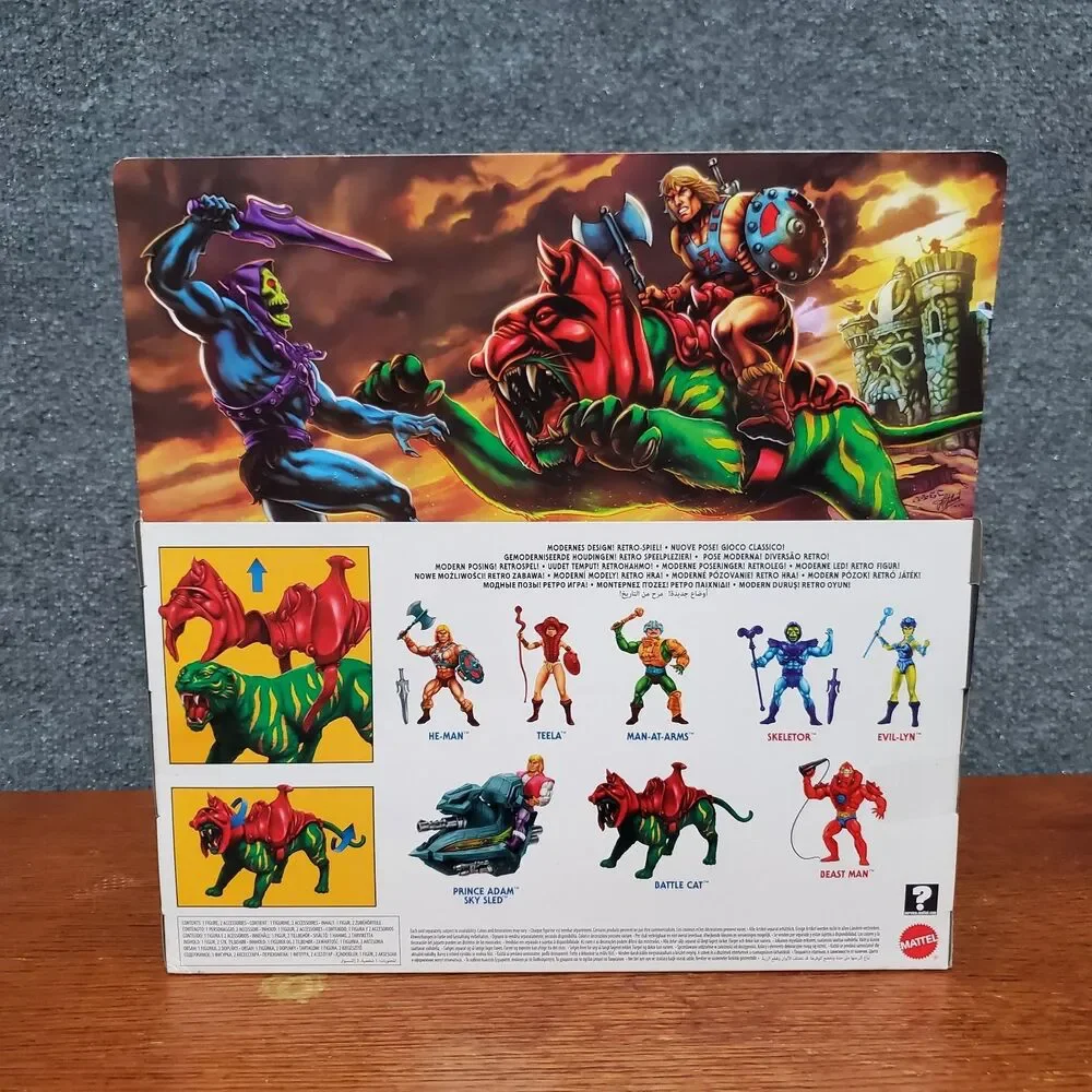 Battle Cat Masters of the Universe MOTU 2020 Mattel Action Figure New Unopened